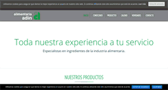 Desktop Screenshot of adin.es