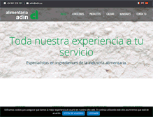 Tablet Screenshot of adin.es
