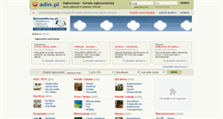 Desktop Screenshot of adin.pl