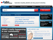 Tablet Screenshot of adin.com.au